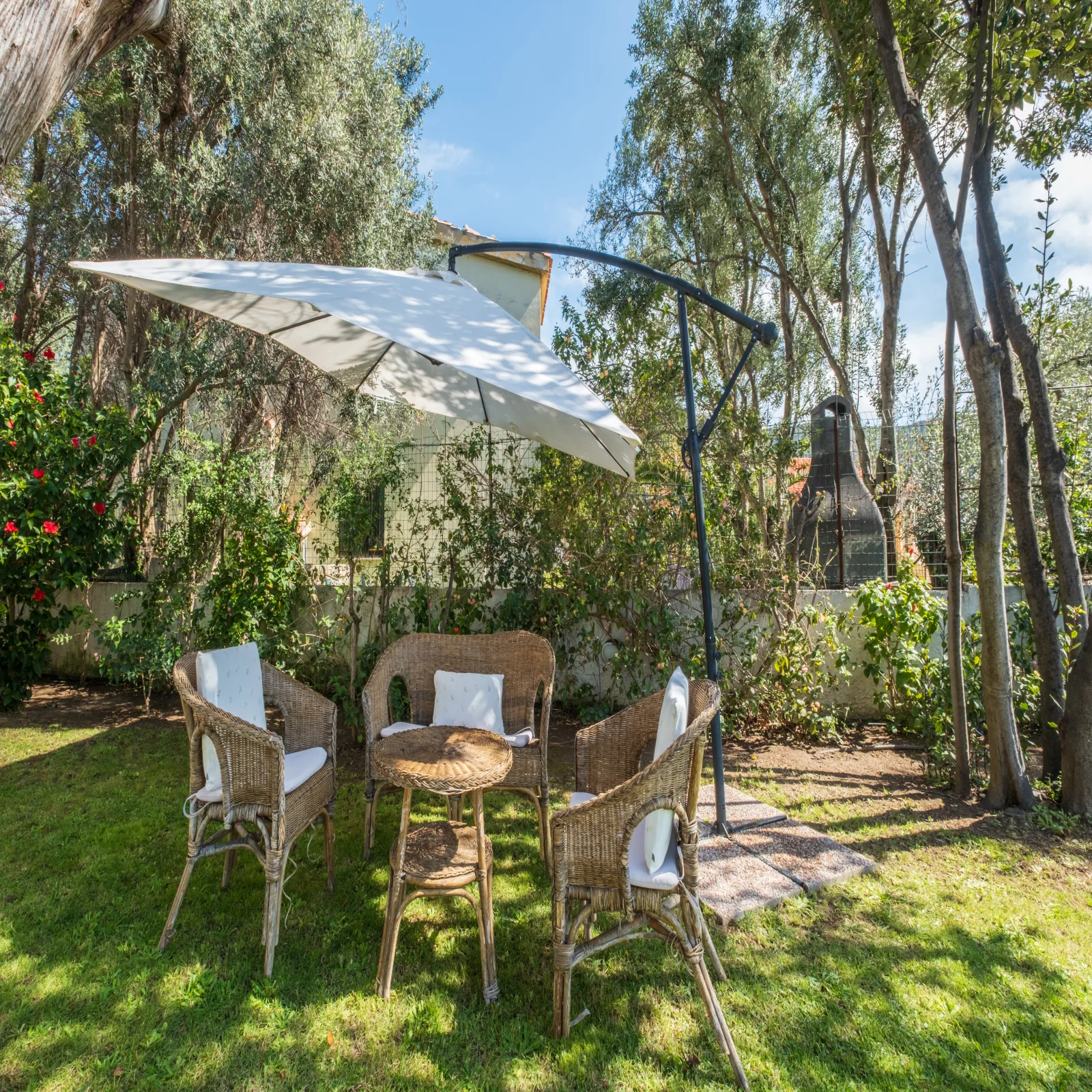 [Splendida villa] giardino privato•spiaggia di fronte•parcheggio - foto 102